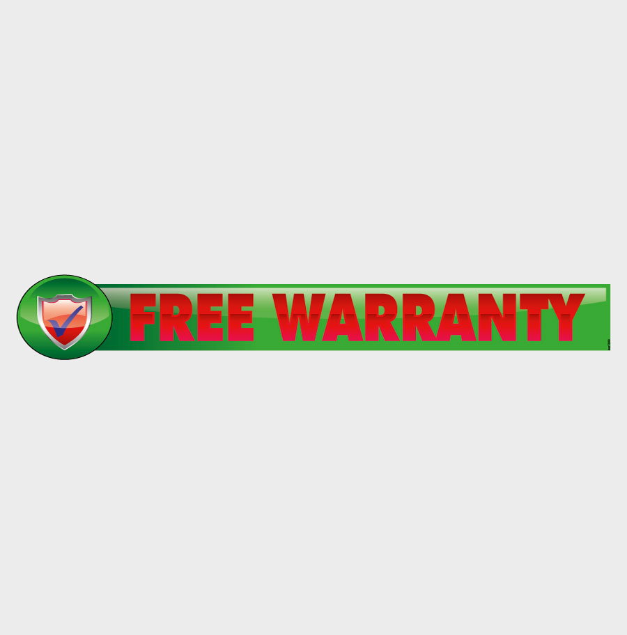  Free Warranty